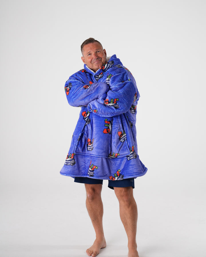 Hoodie/Blanket Cozy Buffalo Hot Tub